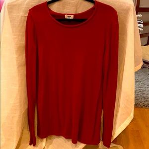 Red Oversized Old Navy Sweater